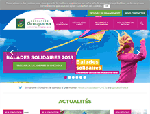 Tablet Screenshot of fondation-groupama.com